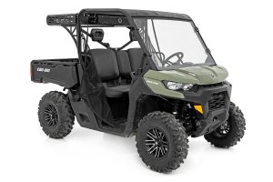 Can-Am Defender DPS HD10 Cargo Rack - Rough Country - Heavy-duty Steel, Corrosion-resistant, Powder-coated - '16-'18 Can-Am Defender DPS HD10 Cargo Rack - Rough Country - Heavy-duty Steel, Corrosion-resistant, Powder-coated - '16-'18